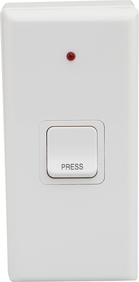 CST Call Button. Door Bell Push, front view. 