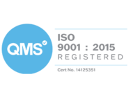 QMS ISO 9001 : 2015 Registered. CST Accreditation. 