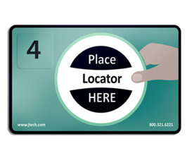 CST Table Location System. EasyVu NFC Table Tag.