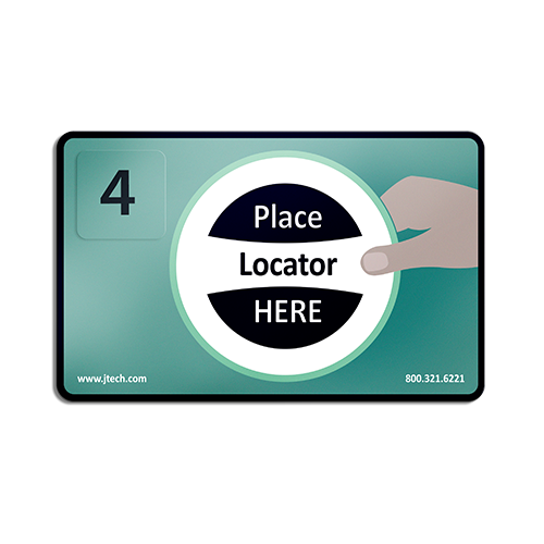 CST Table Location System. EasyVu NFC Table Tag.