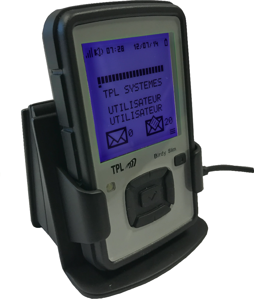 Birdy Slim Lite on charger