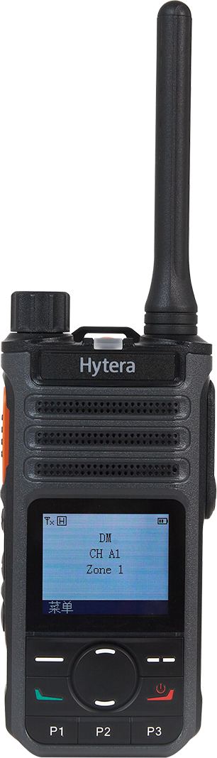 CST Two Way Radio. Hytera BP565 front view. 