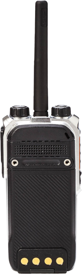 CST Two Way Radio. Hytera PD665 back view. 