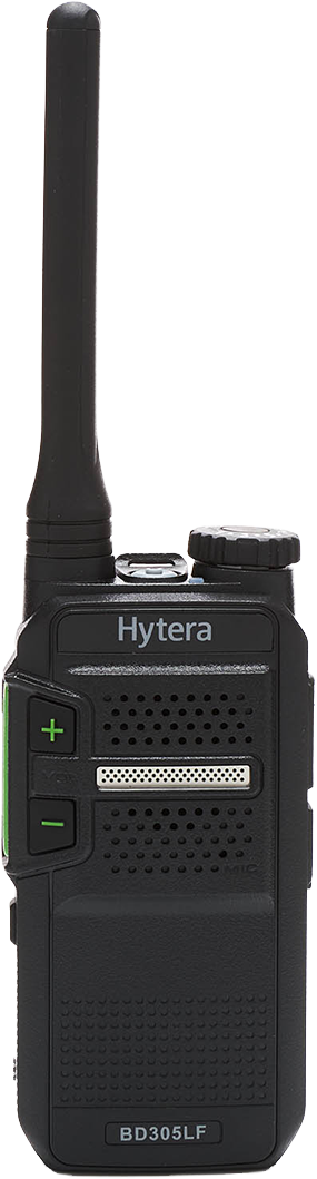 CST Two Way Radios. Hytera BD305LF, front view. 