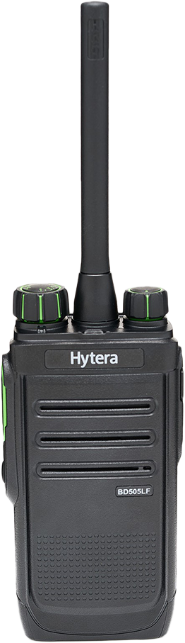 CST Two Way Radios. Hytera BD505 front view. 