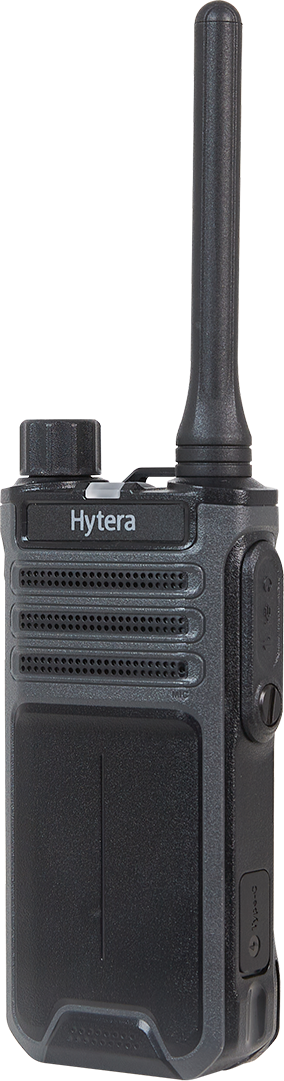 CST Two Way Radios. Hytera BP515 front angled view. 