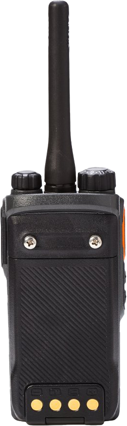 CST Two Way Radios. Hytera PD405 back view. 